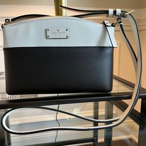 Kate Spade Black and White Crossbody